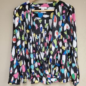 Liz Claiborne Wrap Front Tunic